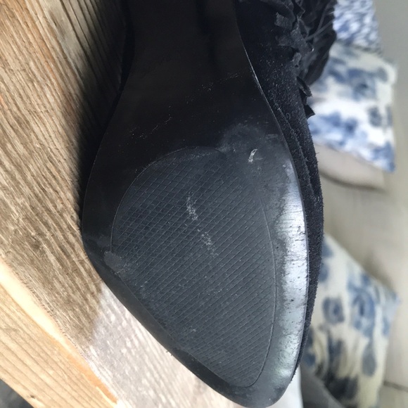 Zara BASIC fringe bootie - Picture 5 of 6